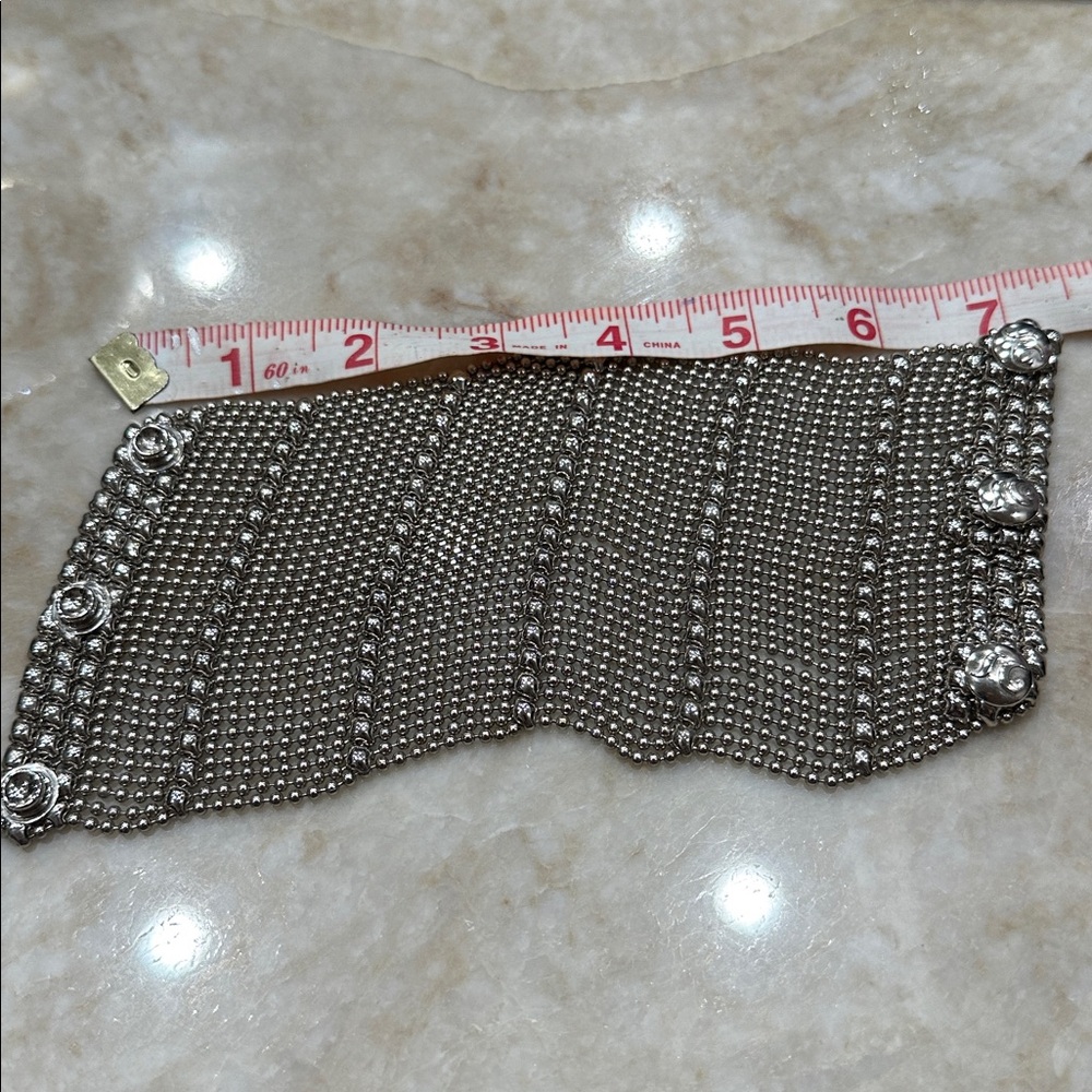 SG Liquid Metal TB27-N Chrome Finish Bracelet by Sergio Gutierrez - Picture 6 of 7